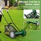 Manganese Steel Push Lawn Mower with Adjustable Height and Rear Bag
